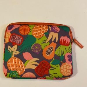 NWOT Lily Bloom protective device case in cute fruit pattern!
